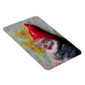 Magnet Flexible Vintage Garden Gnome (Côté Droit)