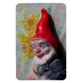 Magnet Flexible Vintage Garden Gnome (Vertical)