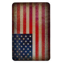 Vintage Grunge USA flag frigo aimant