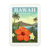 Magnet Flexible Vintage Hawaii (Vertical)