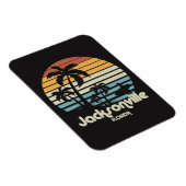 Magnet Flexible Vintage Jacksonville Floride (Côté Droit)
