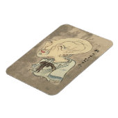 Magnet Flexible Vintage japonais Yokai Nurarihyon (Côté Gauche)