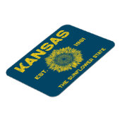 Magnet Flexible Vintage Kansas (Côté Gauche)