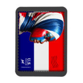 Magnet Flexible Vintage L'Amerique - Mslm (Vertical)