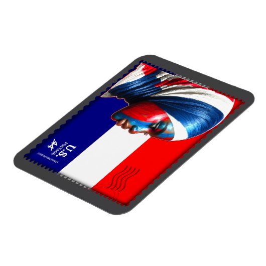Magnet Flexible Vintage L'Amerique - Mslm (Côté Gauche)