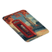 Magnet Flexible Vintage Londres Travel (Côté Droit)