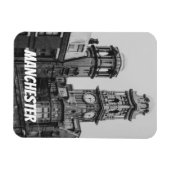 Magnet Flexible Vintage Manchester Cityscape England 2001 (Horizontal)