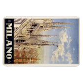 Magnet Flexible Vintage Milano Milan Italie aimant (Horizontal)