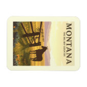 Magnet Flexible Vintage Montana (Horizontal)