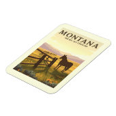Magnet Flexible Vintage Montana (Côté Gauche)