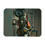 Magnet Flexible vintage motorcycle art (Horizontal)