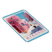 Magnet Flexible Vintage Mykonos, grec (Côté Droit)