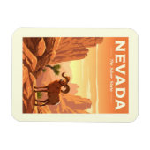 Magnet Flexible Vintage Nevada (Horizontal)