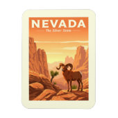 Magnet Flexible Vintage Nevada (Vertical)