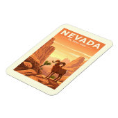 Magnet Flexible Vintage Nevada (Côté Gauche)