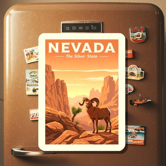 Magnet Flexible Vintage Nevada
