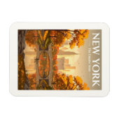 Magnet Flexible Vintage New York (Horizontal)