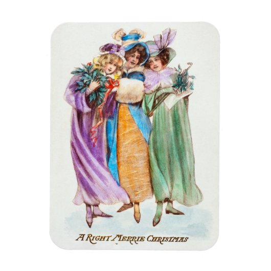 Magnet Flexible Vintage Noël (Vertical)