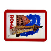 Magnet Flexible Vintage Roma Rome Voyage en Italie (Horizontal)