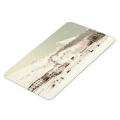 Magnet Flexible Vintage St-Moritz, Suisse - (Côté Gauche)