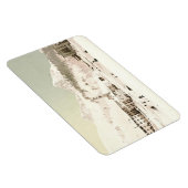 Magnet Flexible Vintage St-Moritz, Suisse - (Côté Droit)