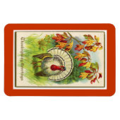 Magnet Flexible Vintage Thanksgiving Turquie (Horizontal)