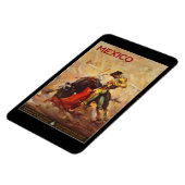 Magnet Flexible Vintage Travel Mexico (Côté Gauche)