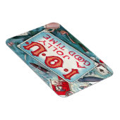 Magnet Flexible Vintage Vices Party, Jeu Boire Fumer (Côté Droit)