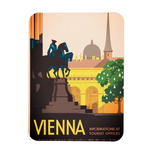 Magnet Flexible Vintage Vienna (Vertical)