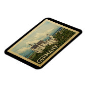 Magnet Flexible Vintage voyage de l'Allemagne (Côté Gauche)