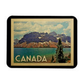 Magnet Flexible Vintage voyage du Canada (Horizontal)