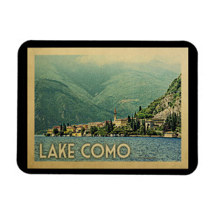 Magnet Flexible Vintage voyage du lac de Côme Italie