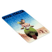 Magnet Flexible Vintage Voyage Italie - (Côté Droit)