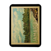 Magnet Flexible Vintage voyage jamaïcain (Vertical)