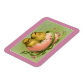 Magnet Flexible Vintages poussins de Pâques (Côté Gauche)