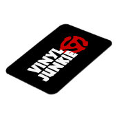 Magnet Flexible Vinyl Junkie (Côté Gauche)