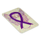 Magnet Flexible Violet de sensibilisation Ruban Angel Art sur mesu (Côté Droit)
