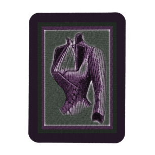 Magnet Flexible Violet Victorian Blouse