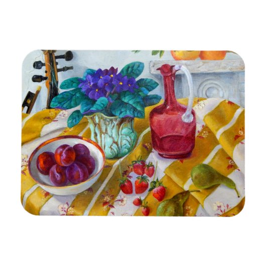 Magnet Flexible Violets africains 2012 (Horizontal)