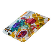 Magnet Flexible Violets africains 2012 (Côté Gauche)