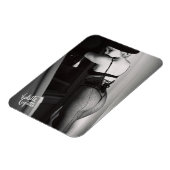 Magnet Flexible Violette Coquette "Film Noir" / Fenêtre (Côté Gauche)