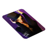 Magnet Flexible Violette Coquette "Top Hat" / 2 (Côté Droit)