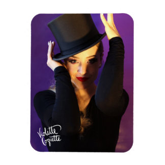 Magnet Flexible Violette Coquette "Top Hat" / 2
