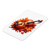 Magnet Flexible Violon dans le lit de feuilles (Côté Gauche)