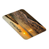 Magnet Flexible Virginia Beach Sunrise au Fishing Pier (Côté Droit)