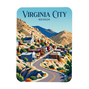 Magnet Flexible Virginia City États-Unis