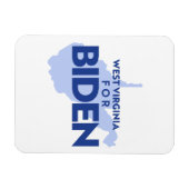 Magnet Flexible Virginie Occidentale Pour Biden (Horizontal)