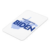 Magnet Flexible Virginie Occidentale Pour Biden (Côté Gauche)