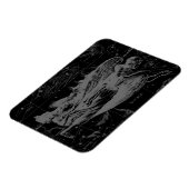 Magnet Flexible Virgo Constellation Hevelius 1690 Vintage (Côté Gauche)