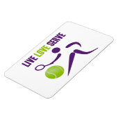 Magnet Flexible Vis. Amour. Servez-vous. (Côté Gauche)